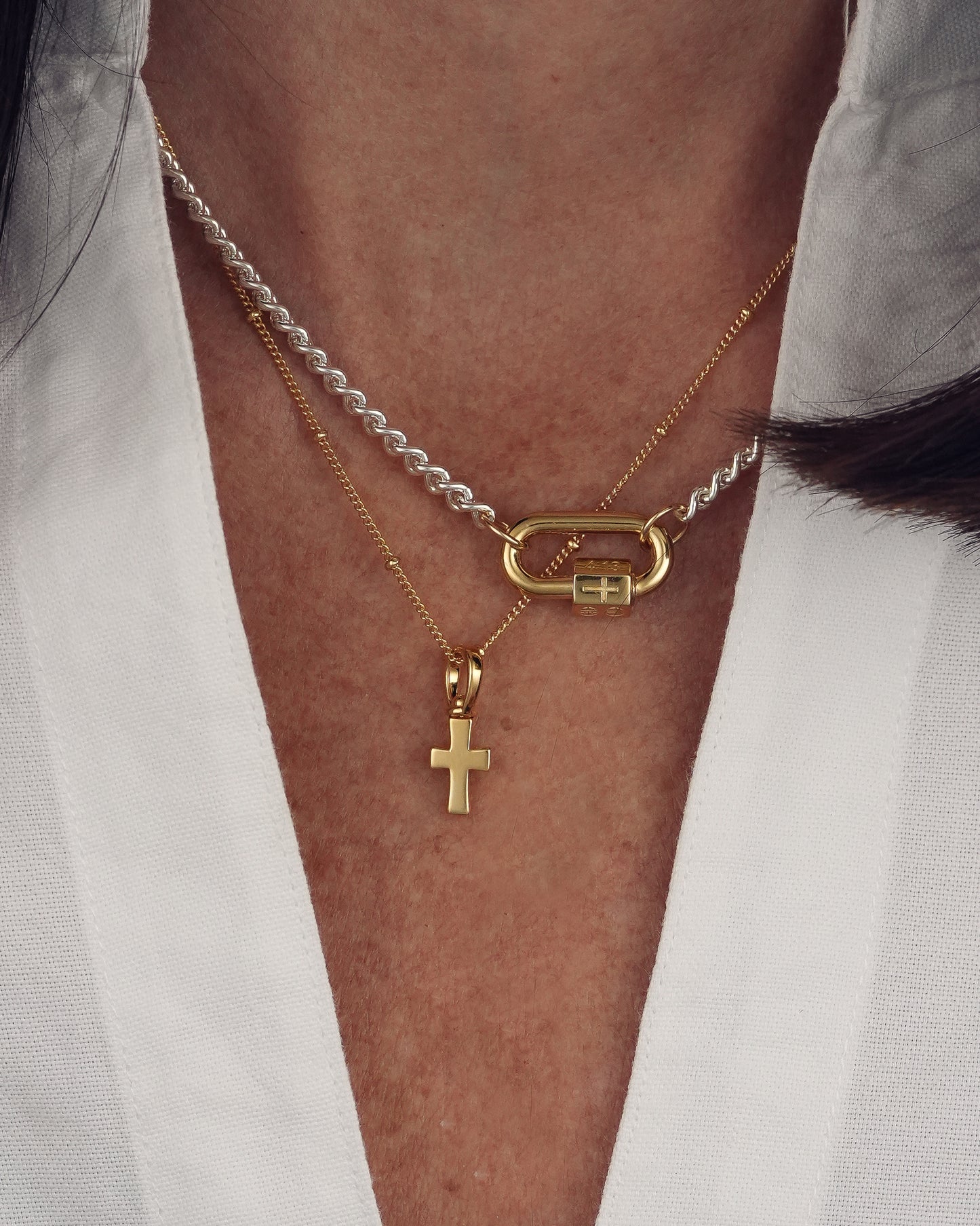 The Faye Swivel Cross - Philippians 4:6-7