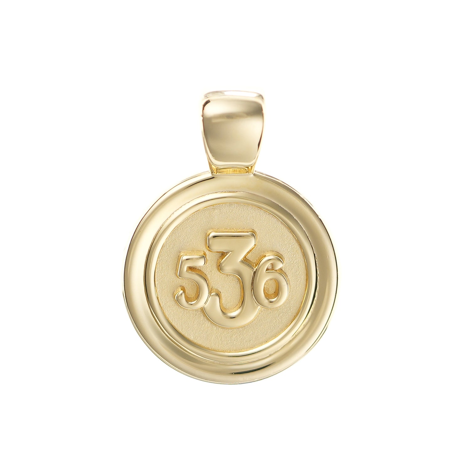 The WYIT is our first reversible pendant. One side of the medallion has the numbers 5 and 7 with our logo displayed as the colon between the chapter and verse.  The other side of the pendant has a raised two tier cross. Down the vertical side of the pendant the chapter name 2 Corinthians is inscribed on the medallion.